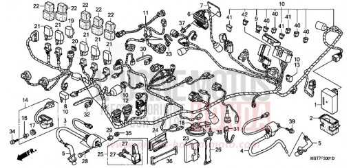 FAISCEAU DES FILS (XL1000VA) XL1000VA8 de 2008